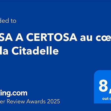Apartamento Casa A Certosa Au Coeur De La Citadelle Bastia  Exterior foto